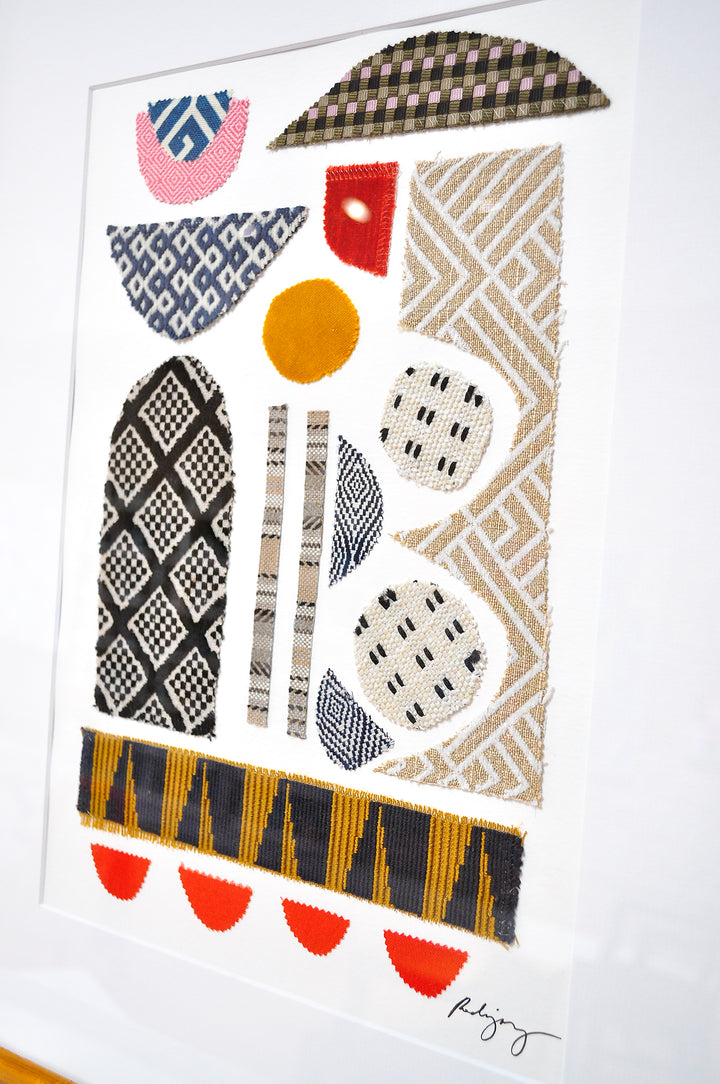 ALTAR - 17.5 x 21.5 - FRAMED COLLAGE