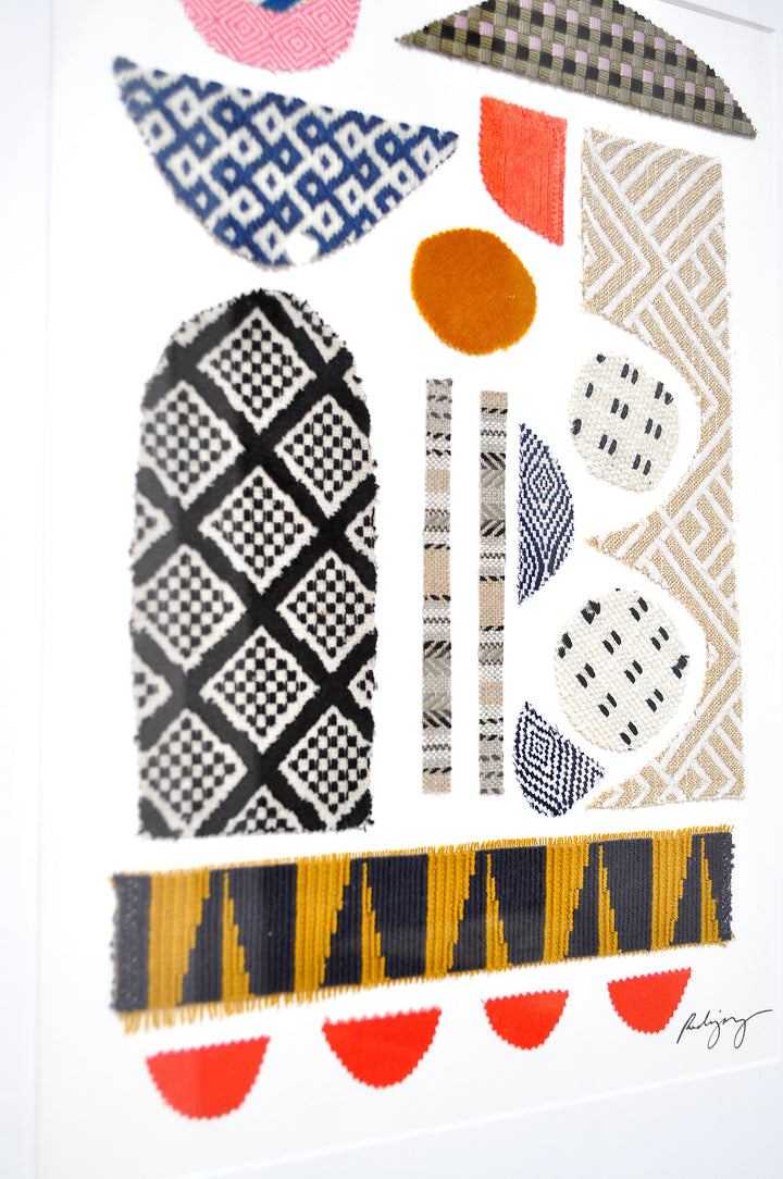 ALTAR - 17.5 x 21.5 - FRAMED COLLAGE