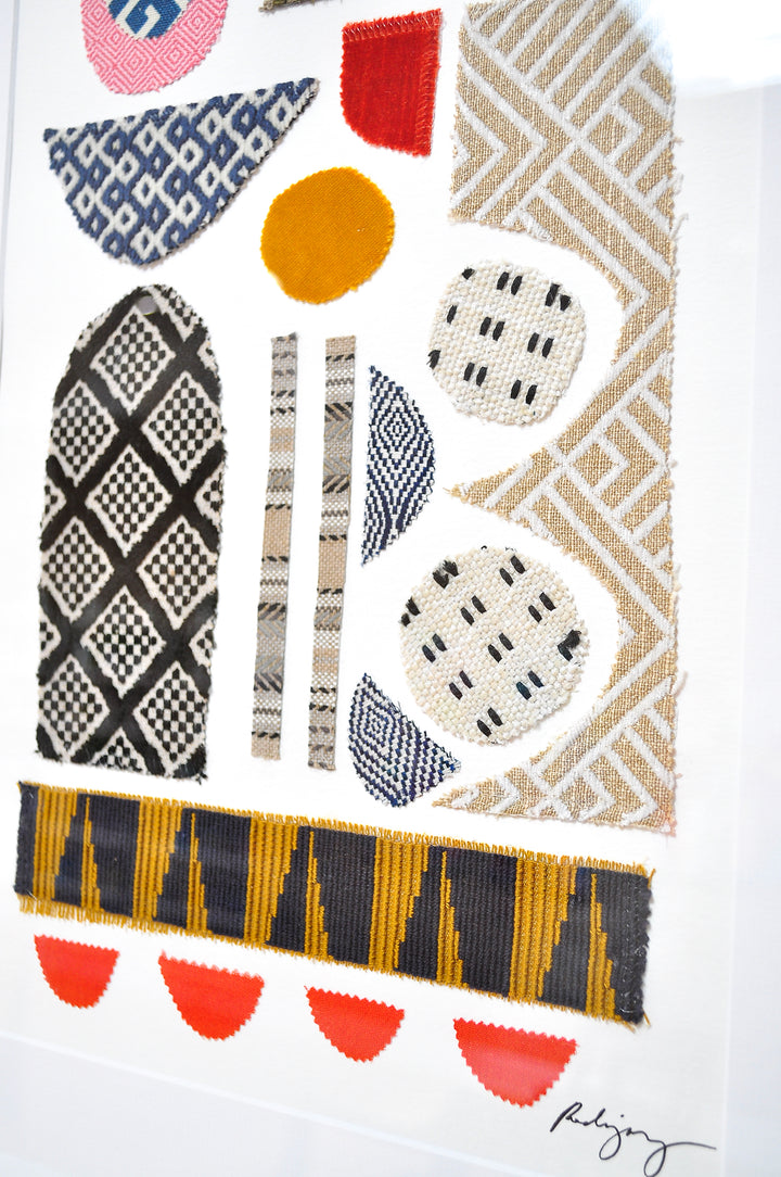 ALTAR - 17.5 x 21.5 - FRAMED COLLAGE