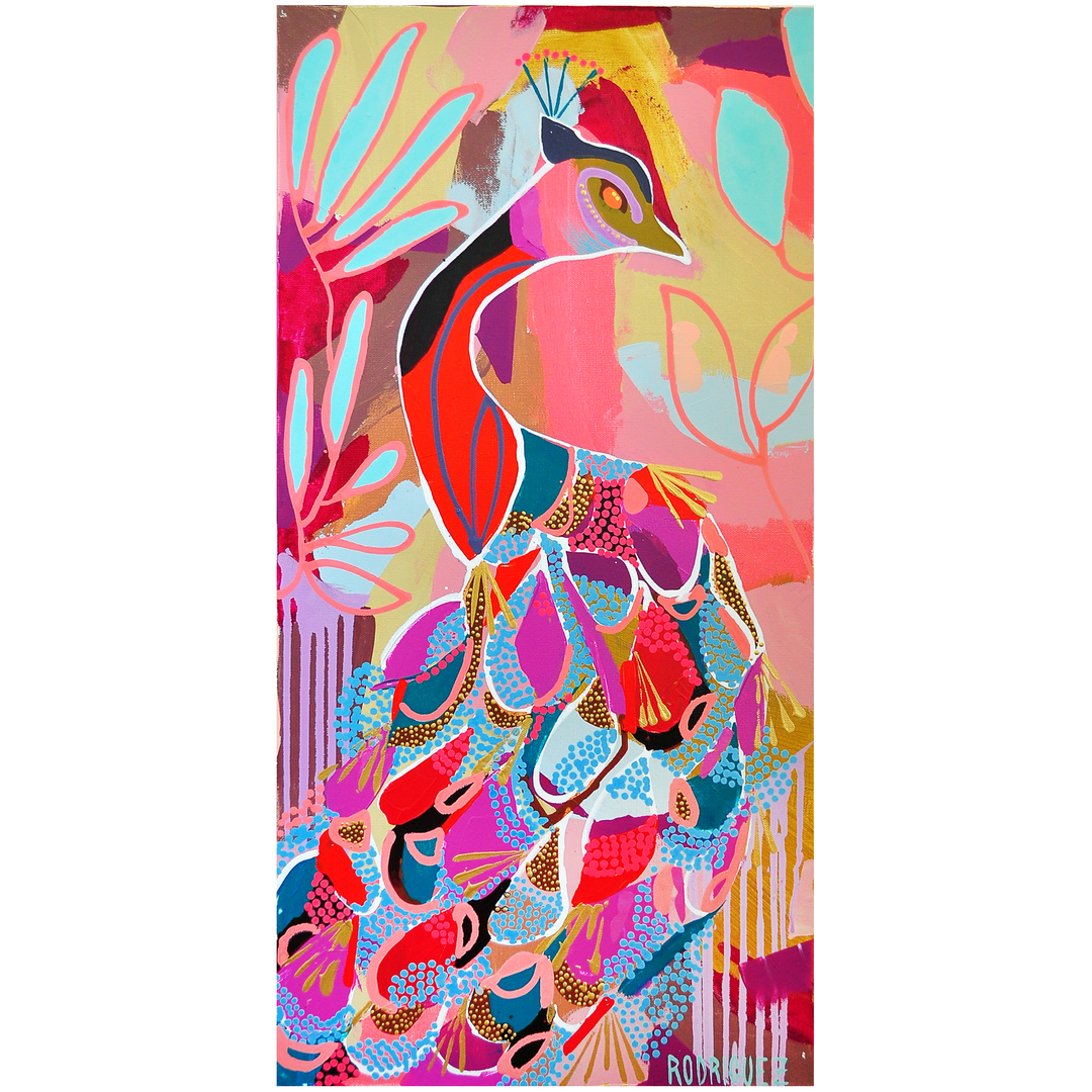 AMETHYST 15x30 ON CANVAS