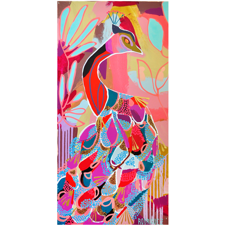 AMETHYST 15x30 ON CANVAS