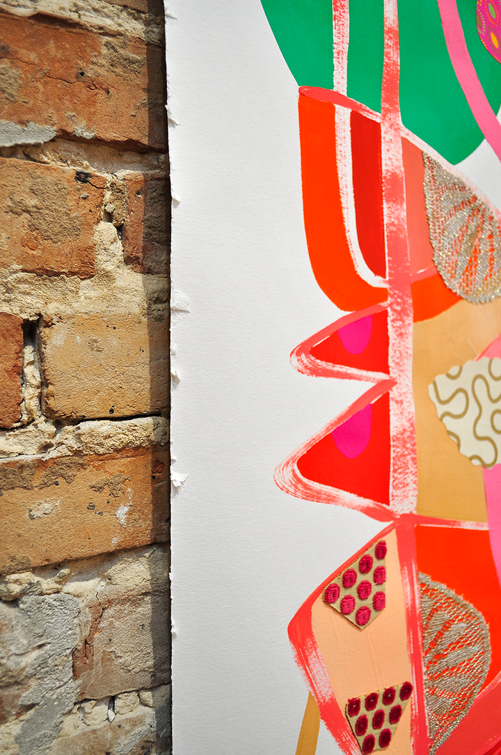 Begin Again - 32X42 ON PAPER