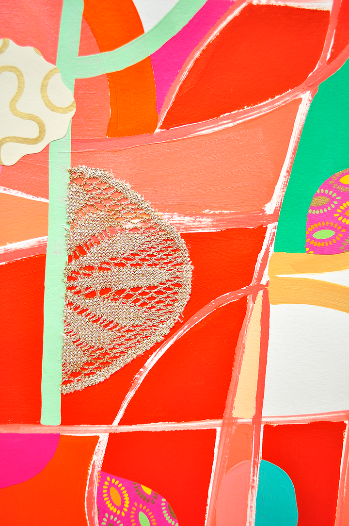 Begin Again - 32X42 ON PAPER