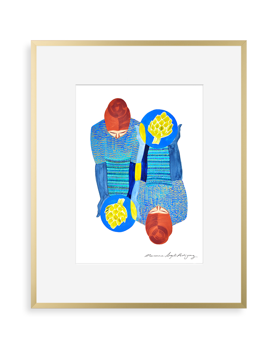 Contemporary art print by Marianne Angeli Rodriguez