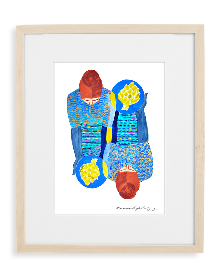 Contemporary art print by Marianne Angeli Rodriguez