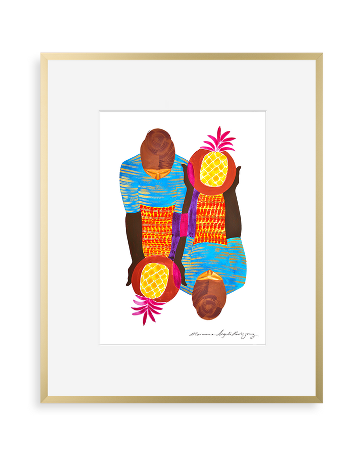 Contemporary art print by Marianne Angeli Rodriguez