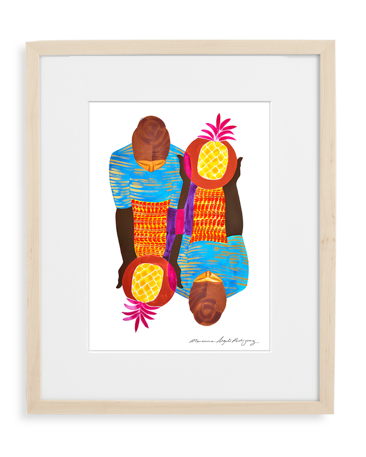 Contemporary art print by Marianne Angeli Rodriguez