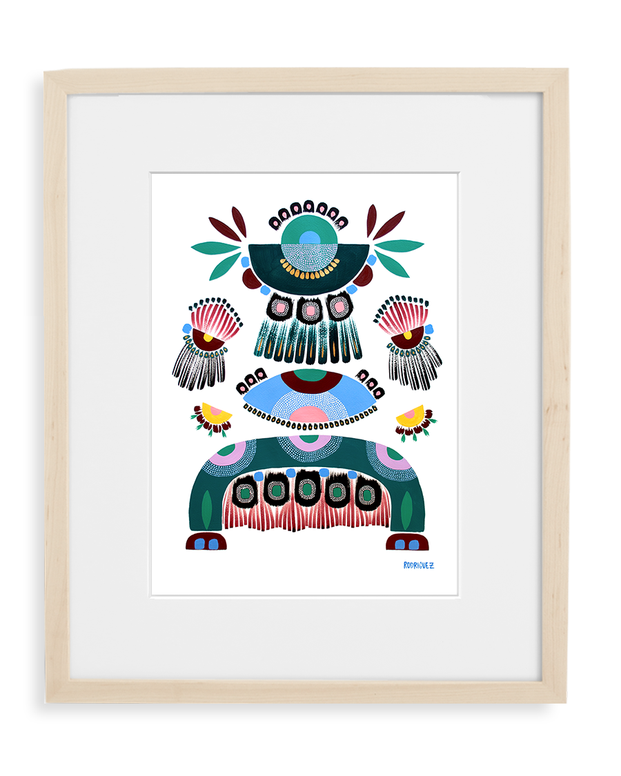 Contemporary art print by Marianne Angeli Rodriguez