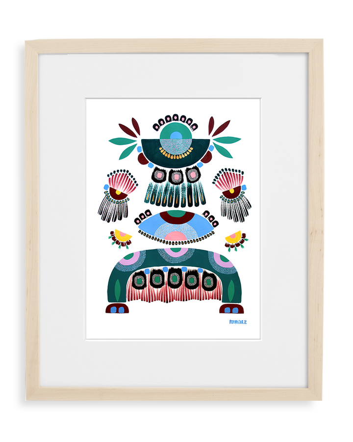 Contemporary art print by Marianne Angeli Rodriguez