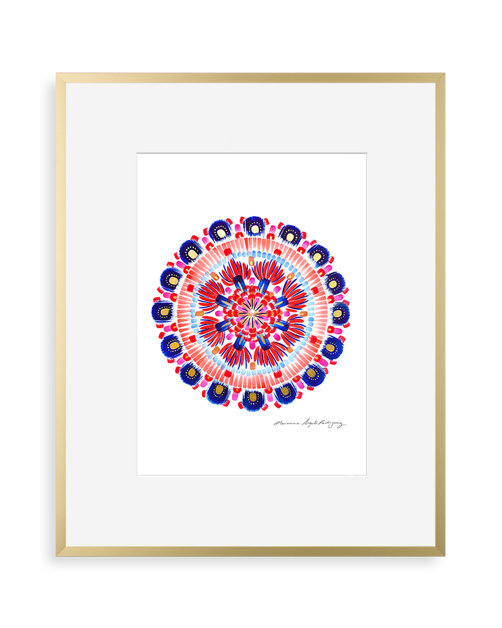 Contemporary art print by Marianne Angeli Rodriguez