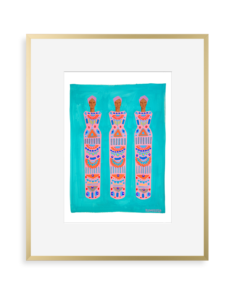 Contemporary art print by Marianne Angeli Rodriguez