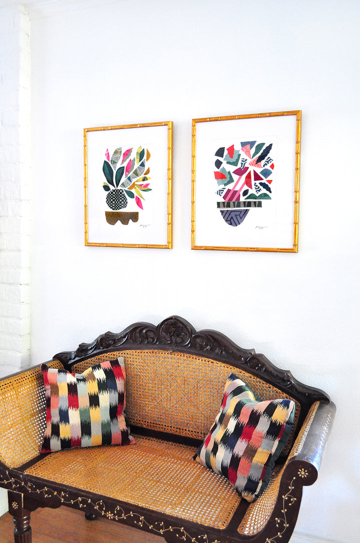 ABUNDANCE - 17.5 x 21.5 - FRAMED COLLAGE