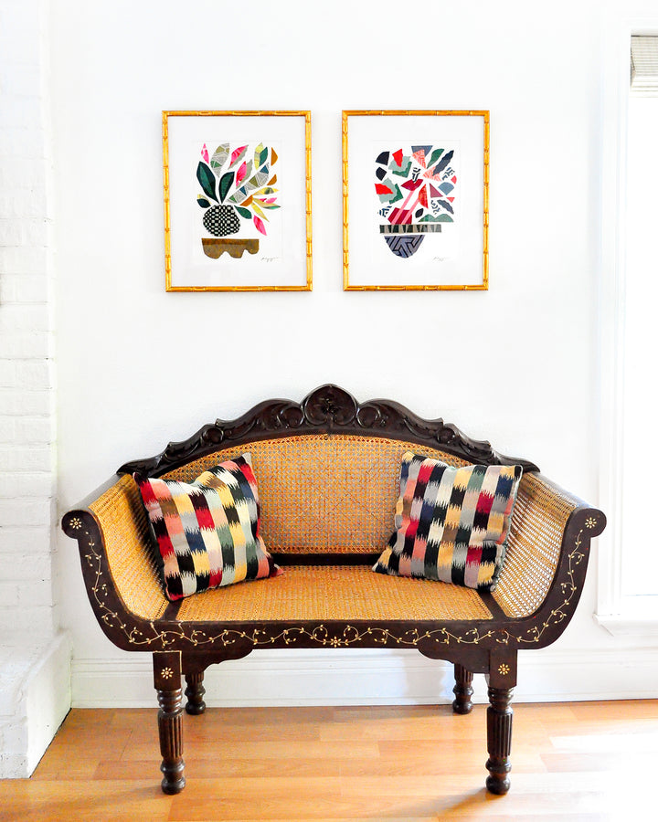 ABUNDANCE - 17.5 x 21.5 - FRAMED COLLAGE