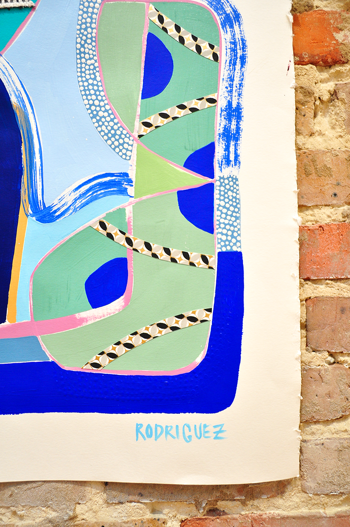 Cool, Calm, And Collected - 32x42 on paper