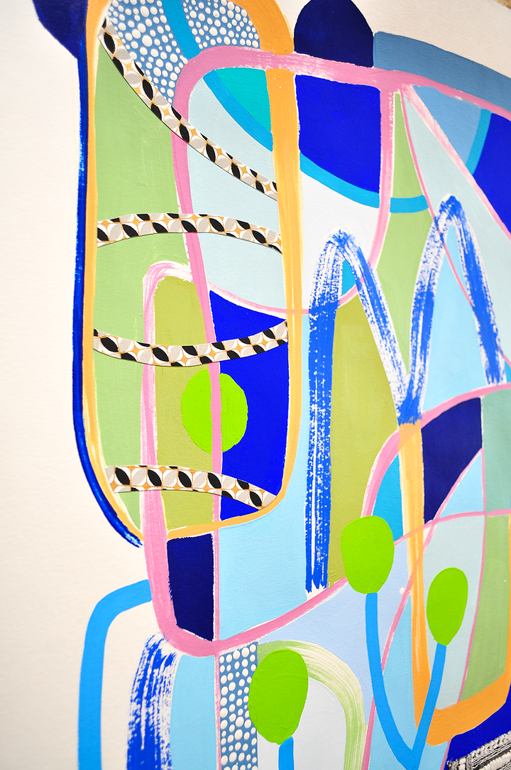 Cool, Calm, And Collected - 32x42 on paper