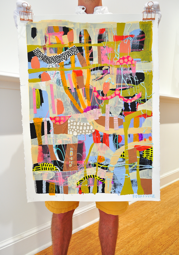 Listen To The Melody - 22x30 ON PAPER