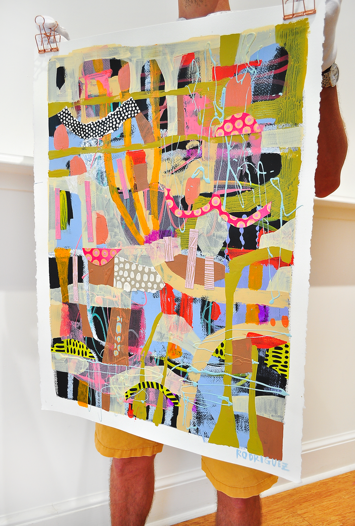 Listen To The Melody - 22x30 ON PAPER