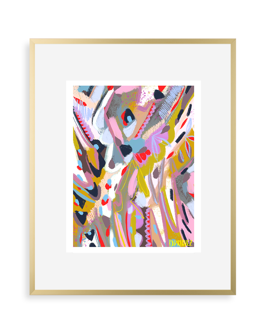 Contemporary art print by Marianne Angeli Rodriguez