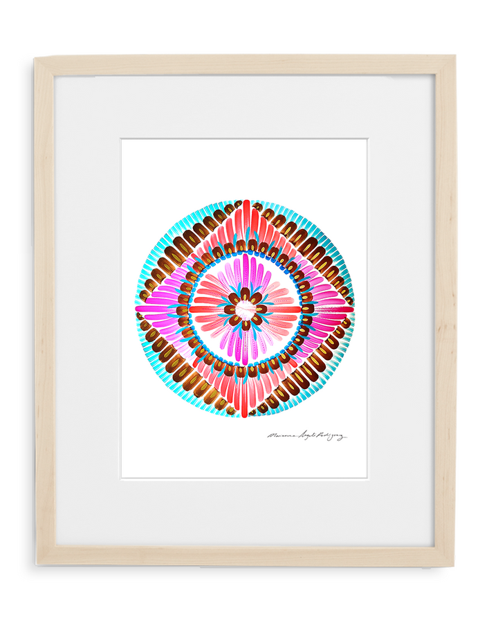Contemporary art print by Marianne Angeli Rodriguez