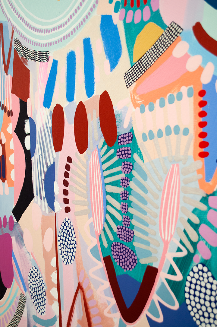 DOULA - 36x36 ON CANVAS