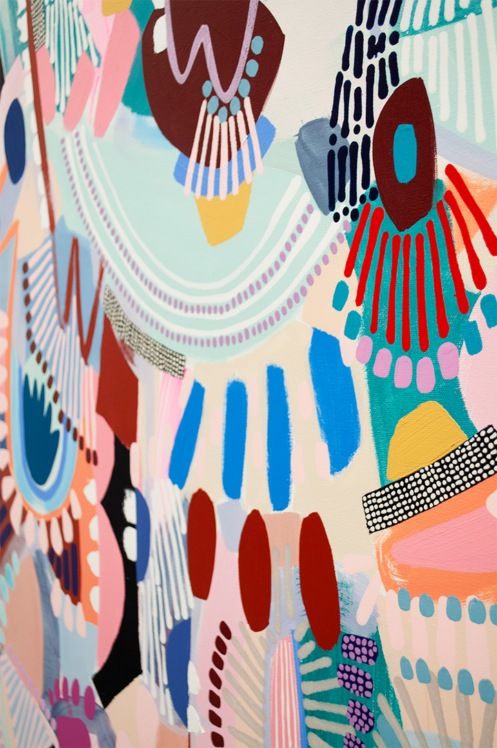 DOULA - 36x36 ON CANVAS