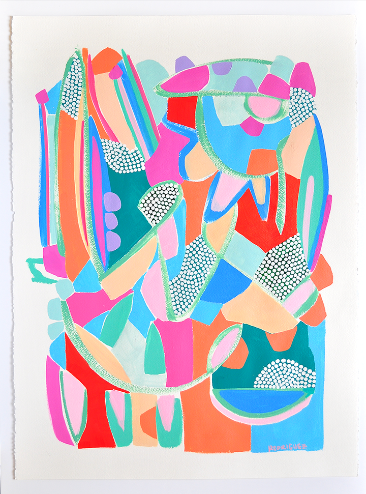 EASY PEASY - 22x30 ON PAPER