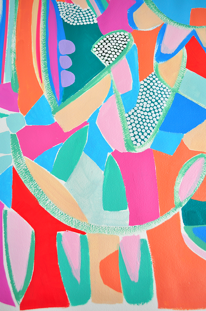 EASY PEASY - 22x30 ON PAPER