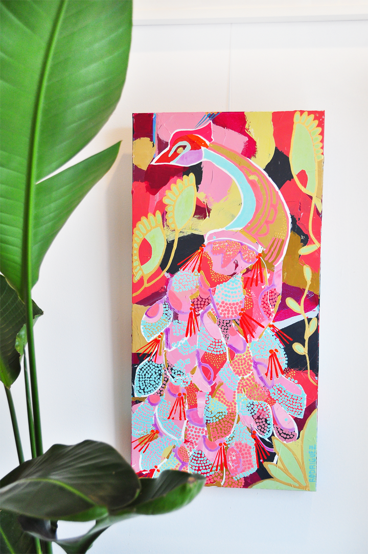 EVANGELINE 15x30 ON CANVAS