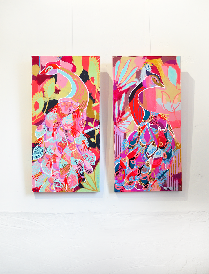 EVANGELINE 15x30 ON CANVAS