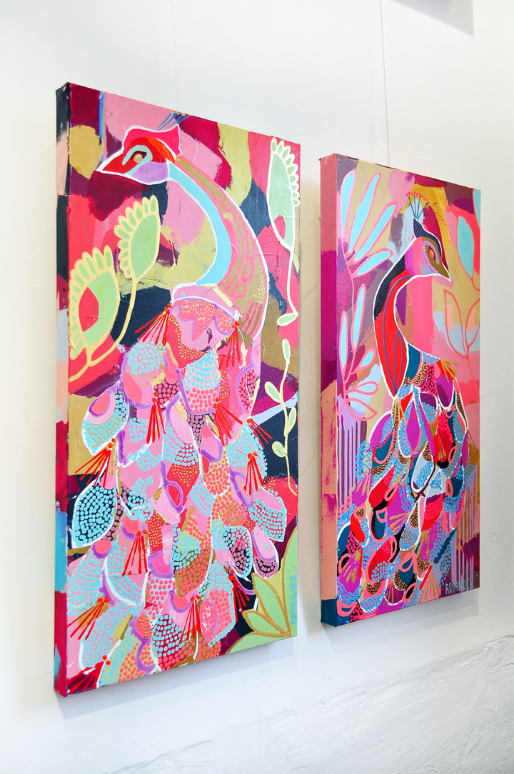 EVANGELINE 15x30 ON CANVAS