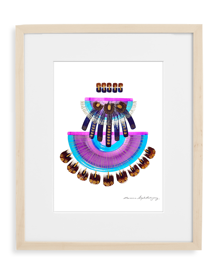 Contemporary art print by Marianne Angeli Rodriguez