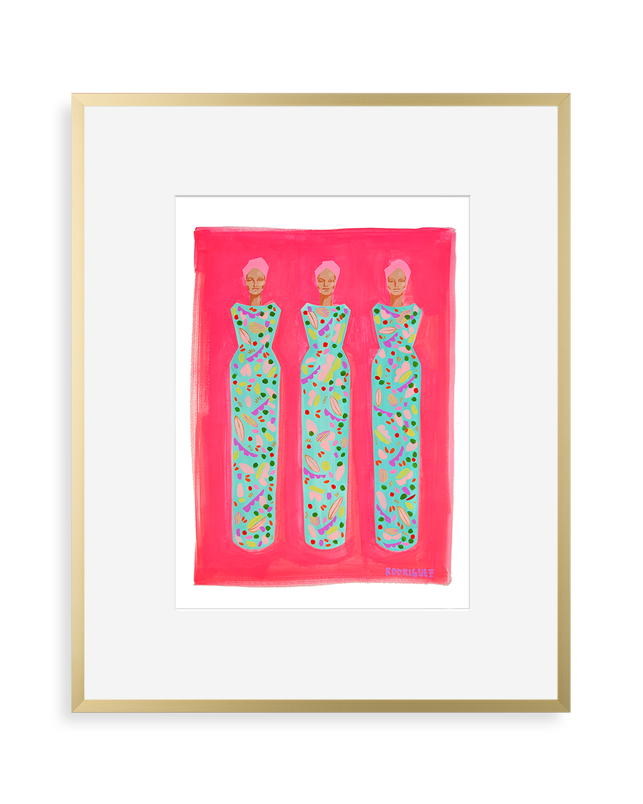 Contemporary art print by Marianne Angeli Rodriguez