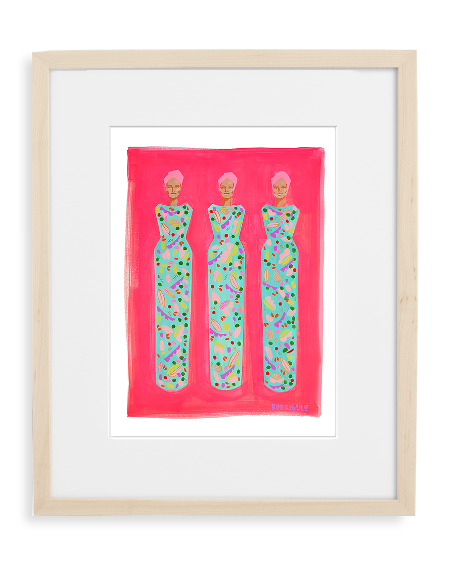 Contemporary art print by Marianne Angeli Rodriguez