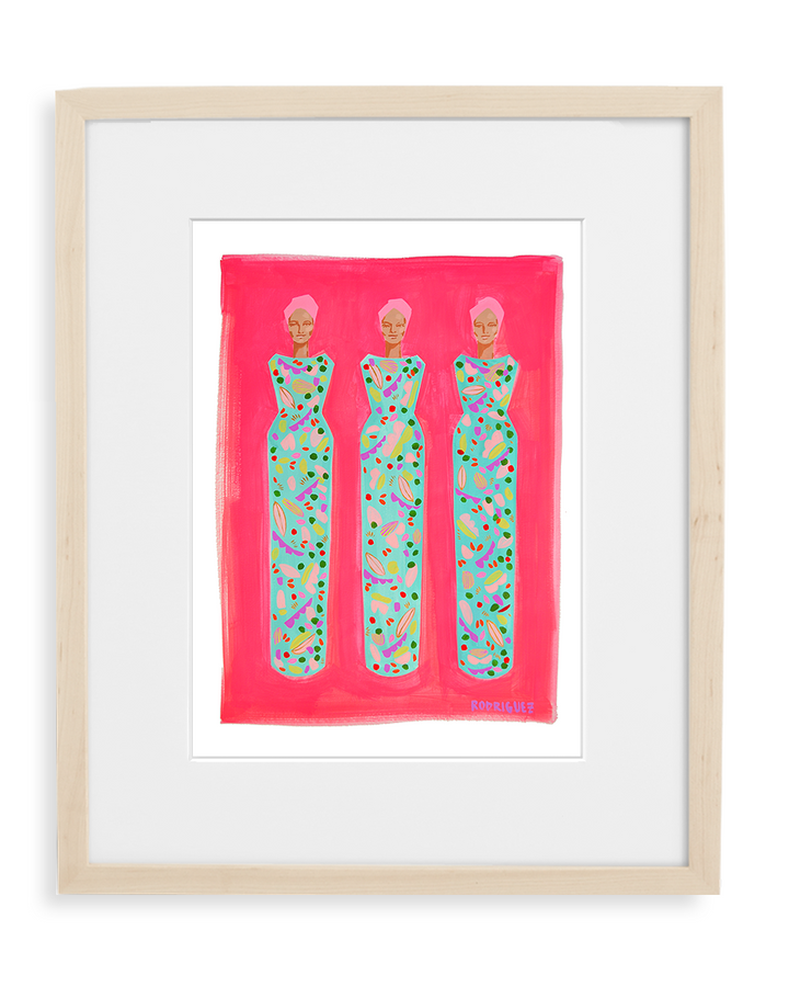 Contemporary art print by Marianne Angeli Rodriguez