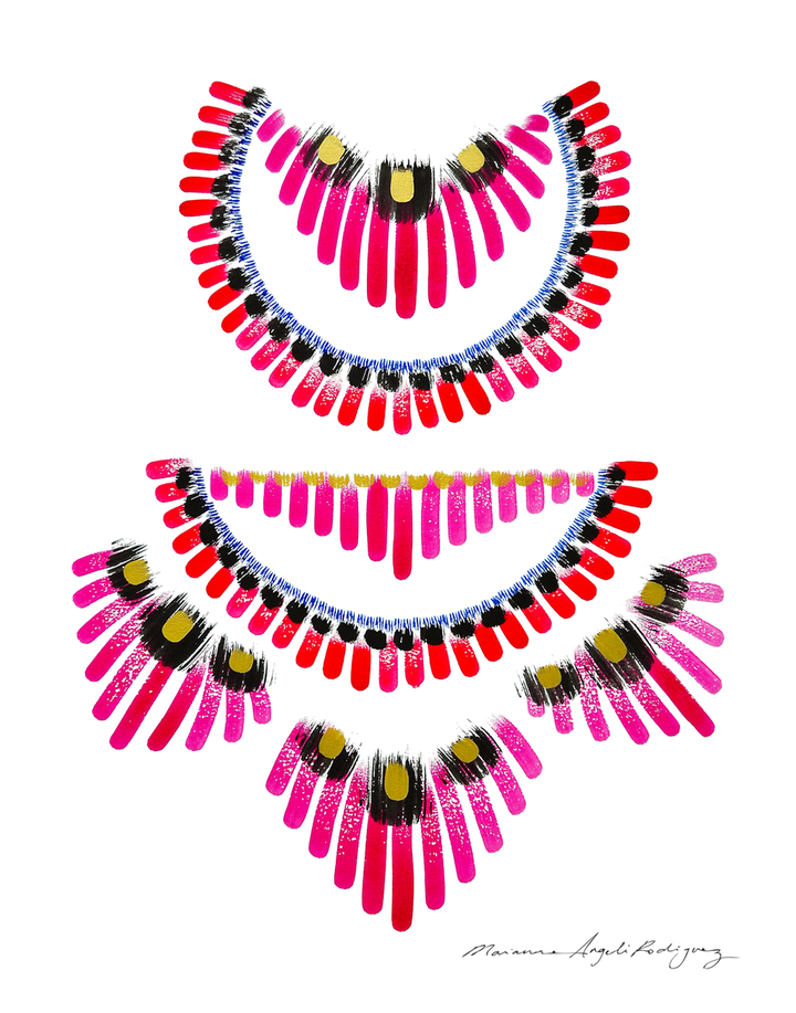 Contemporary art print by Marianne Angeli Rodriguez