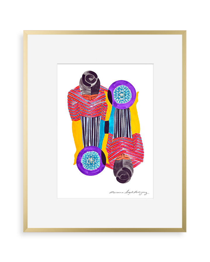 Contemporary art print by Marianne Angeli Rodriguez