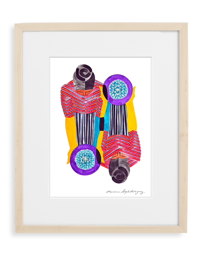 Contemporary art print by Marianne Angeli Rodriguez