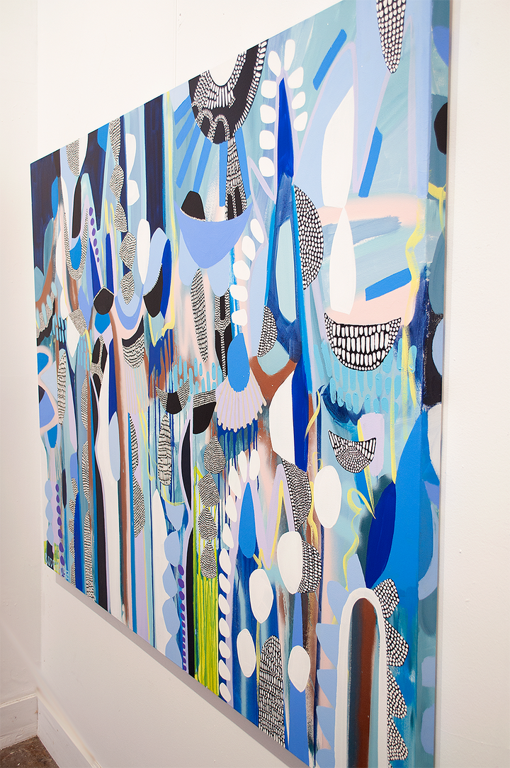 FORTRESS - 60x48 ON CANVAS