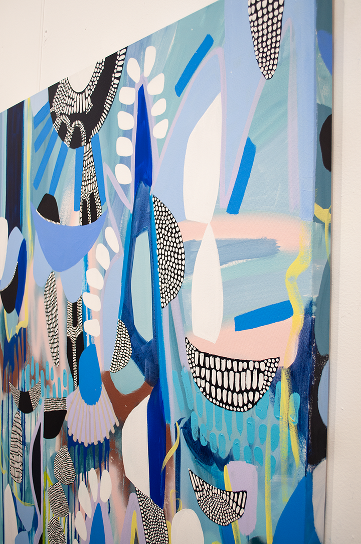 FORTRESS - 60x48 ON CANVAS