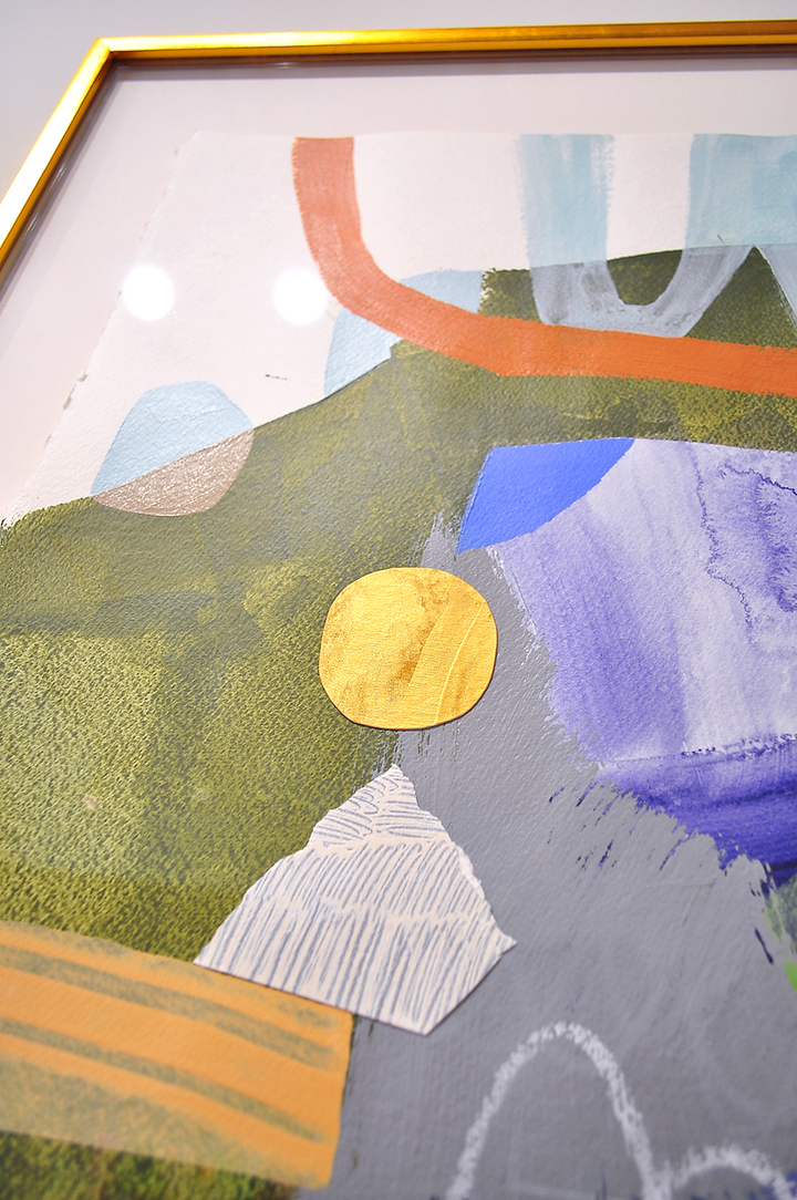 Lead The Way - 28x36 Framed Mixed Media