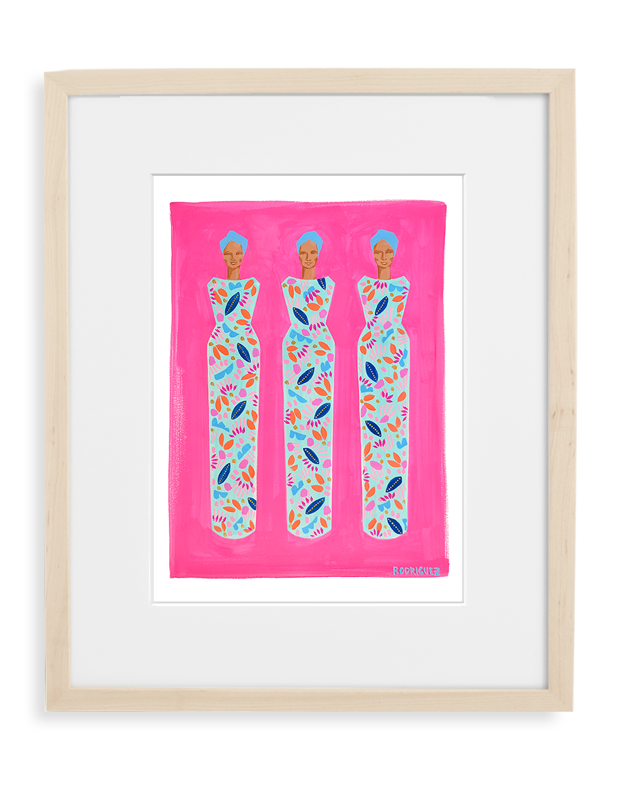 Contemporary art print by Marianne Angeli Rodriguez