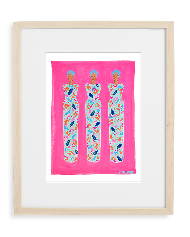 Contemporary art print by Marianne Angeli Rodriguez