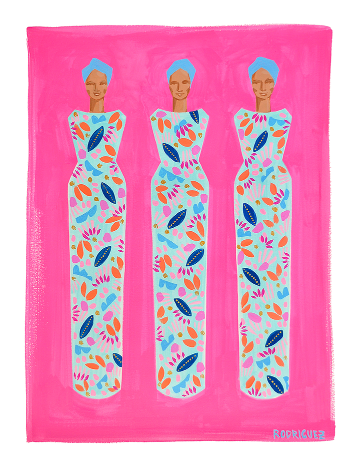 Contemporary art print by Marianne Angeli Rodriguez