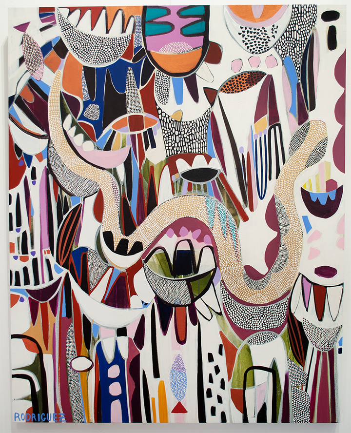 FURTHER DOWN THE RIVER - 60x48 ON CANVAS