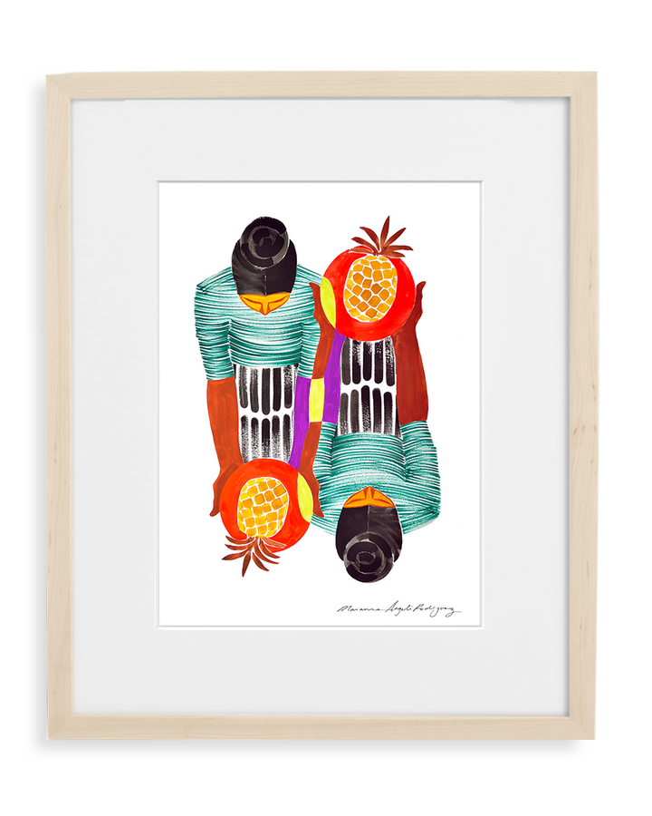 Contemporary art print by Marianne Angeli Rodriguez