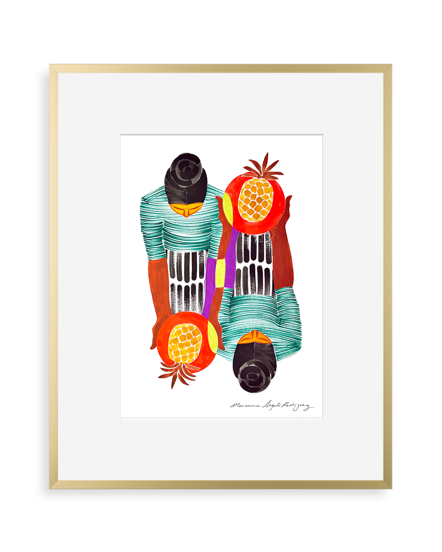 Contemporary art print by Marianne Angeli Rodriguez