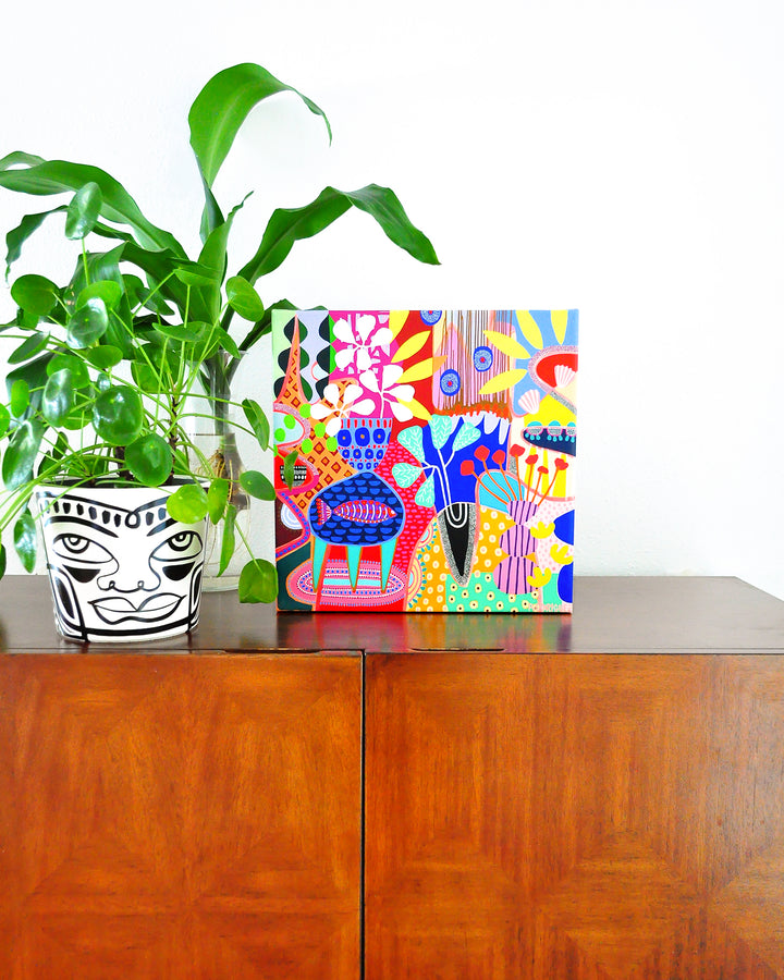 Sunday At Lola's House - Mini 12x12 Giclée Print