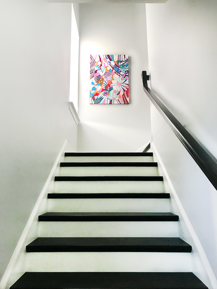 HONEY GARDEN - PRIVATE COMMISSION - 30x40 ON CANVAS