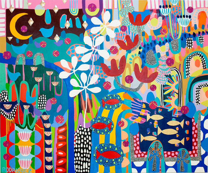 An Infinite Expression of You - 72x60 on Canvas