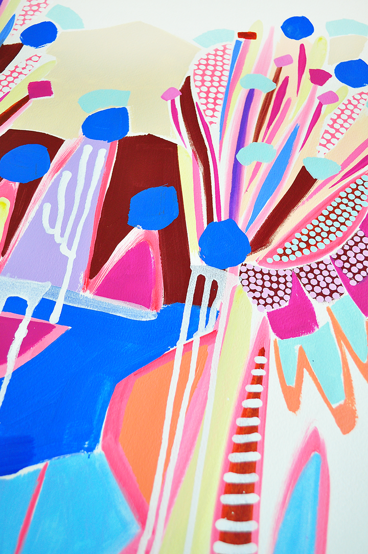 THE ISLANDS BETWEEN US - 22x30 ON PAPER